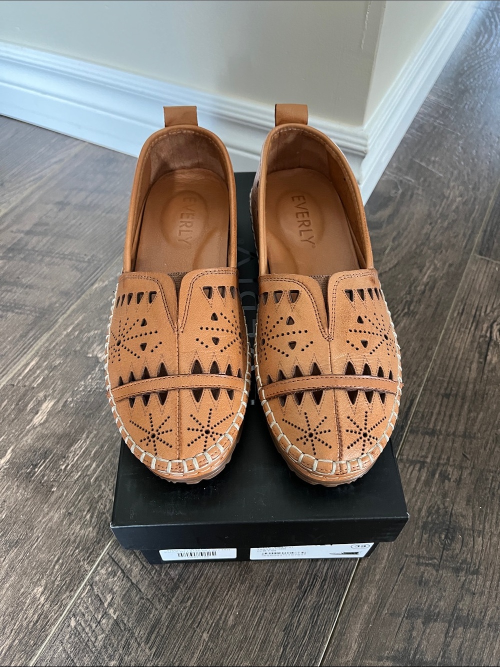 Everly Emily Women’s Tan Slip-On Loafers